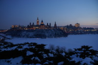 Parliament Hill from the River