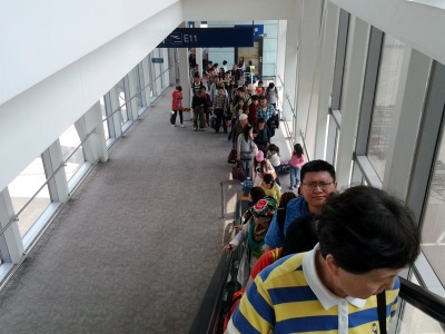 Arriving Beijing Airport