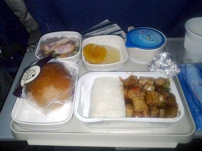 Chinese Inflight Meal