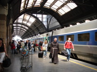 TGV at Milano Station