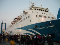 Cruise Ship in Tanger Port