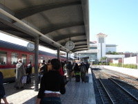 Platform of ONCF Tanger Ville Station