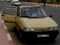 Taxi in Marrakech