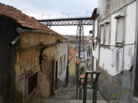 Narrow Alley Near D Luis Iron Bridge