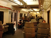 Inside RENFE Regional Train