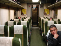 Inside Talgo Night Train