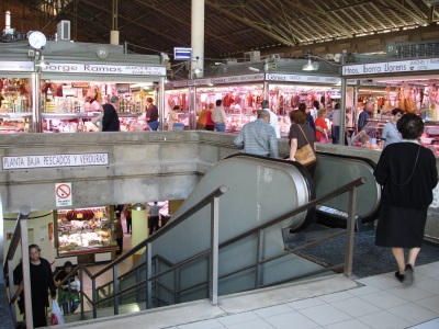 Inside Mercado Central