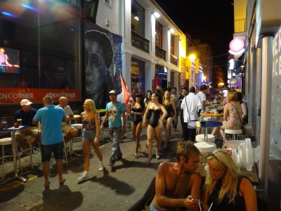 Street in Sant Antoni