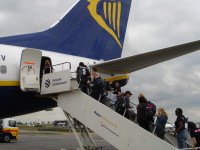 Bording on Ryanair