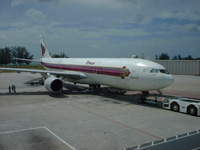 タイ国際航空の機体