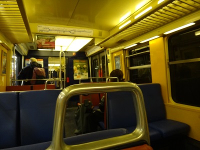 Inside RAR Train