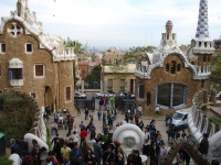 Main Entrance of Parc Guell