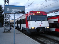 RENFE Regional Train in Segovia